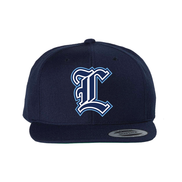 Layton Lancers L Logo Flat Bill Snapback