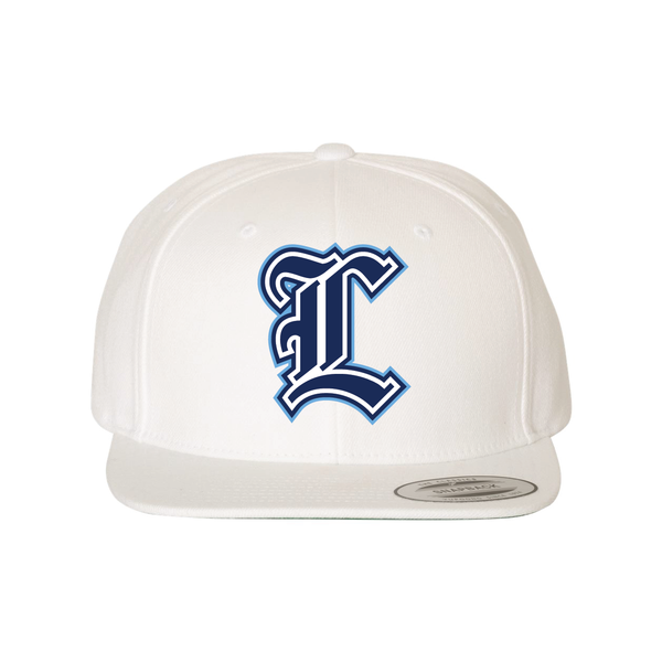 Layton Lancers L Logo Flat Bill Flex Fit