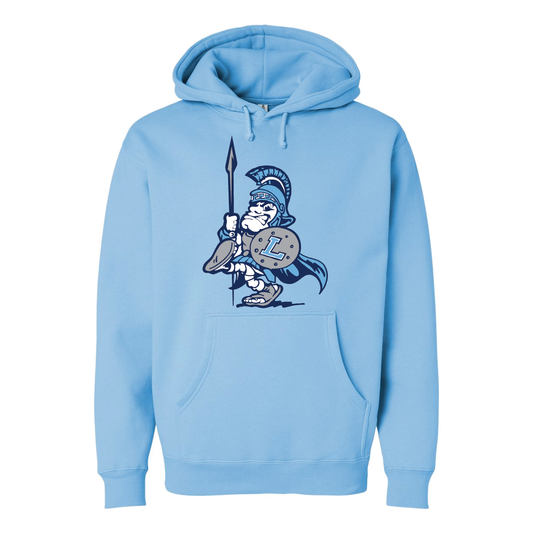 Layton Lancers Retro Mascot Hoodie