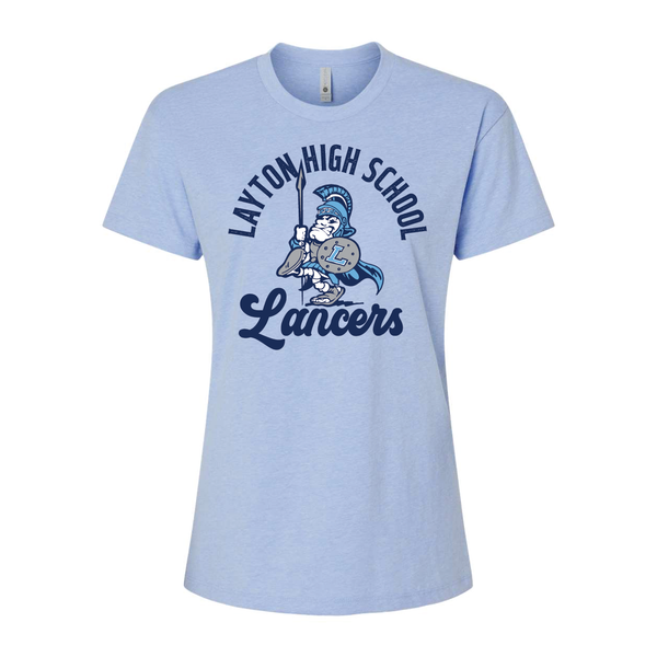 Layton High School Lancers Retro CVC Shirt