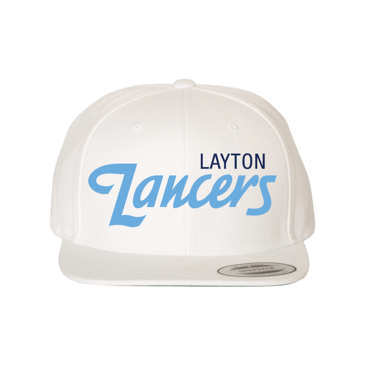 Layton Lancers Script Flat Bill Snapback