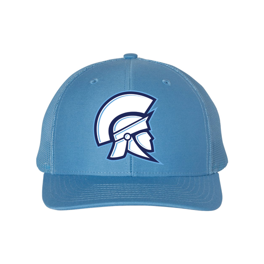 Layton Lancers Helmet Blue Trucker Hat