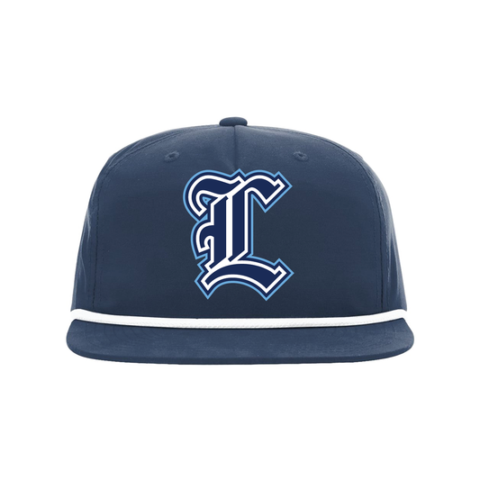 Layton Lancers L Logo Blue Rope Snapback Hat