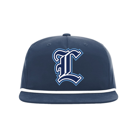 Layton Lancers L Logo Blue Rope Snapback Hat