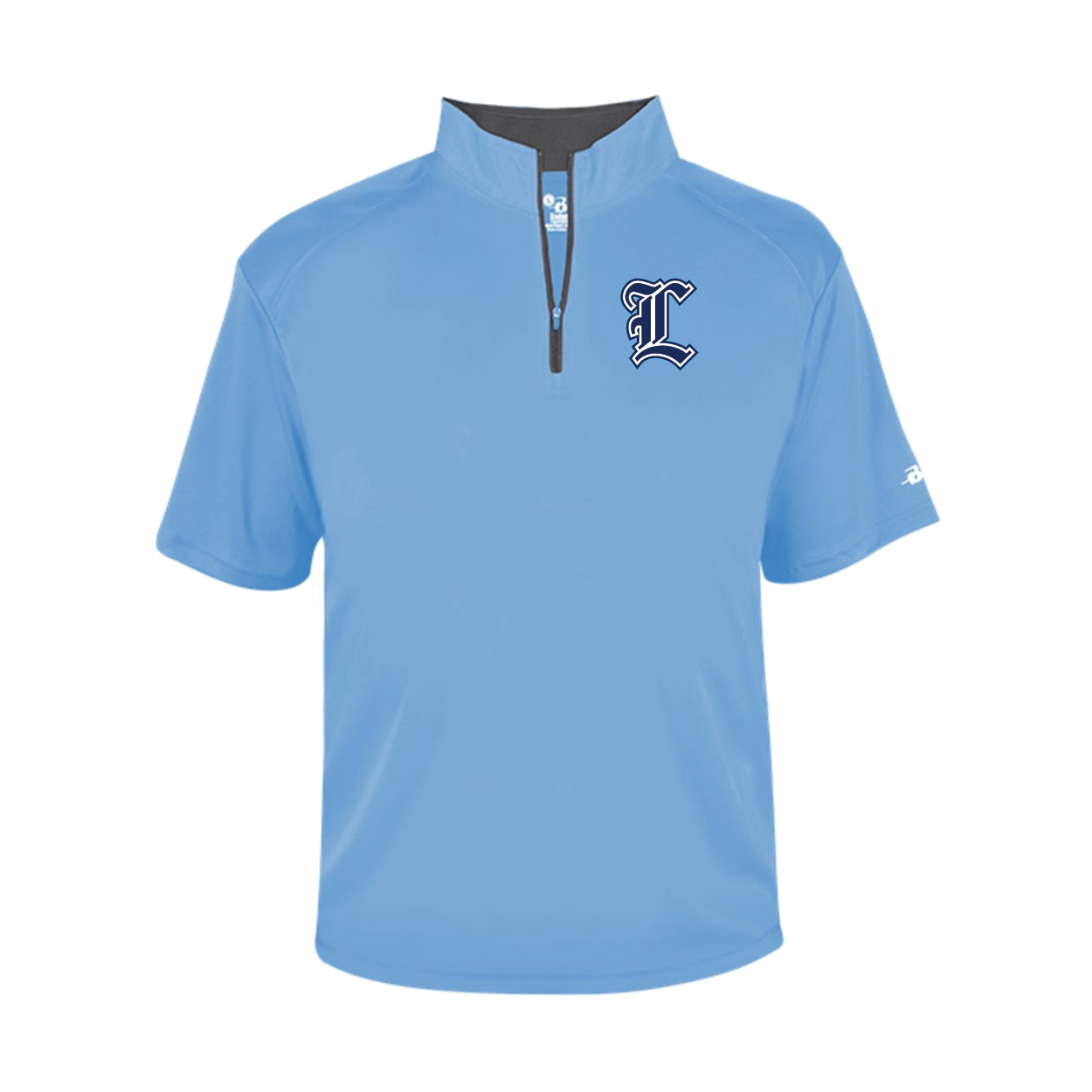 Layton Lancers L Short Sleeve Quarter-Zip Pullover