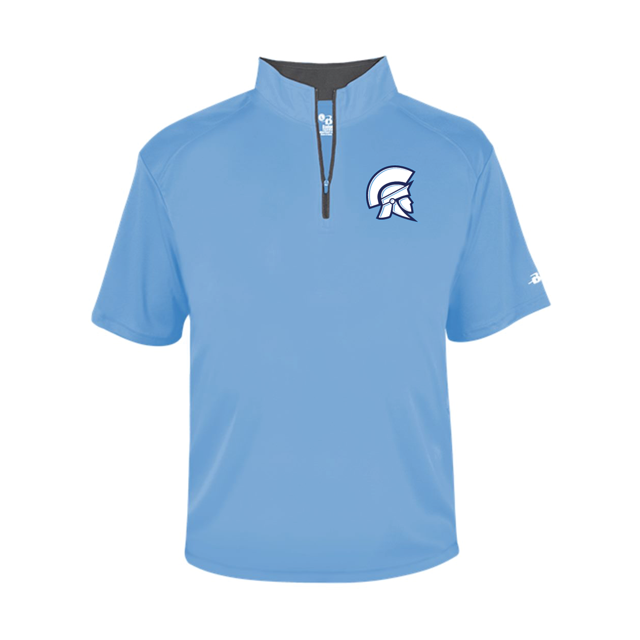 Layton Lancers Helmet Short Sleeve Quarter-Zip Pullover