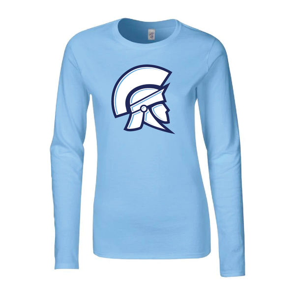 Layton Lancers Helmet Cotton Long Sleeve T-Shirt