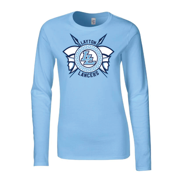 Layton Lancers Shield Cotton Long Sleeve T-Shirt