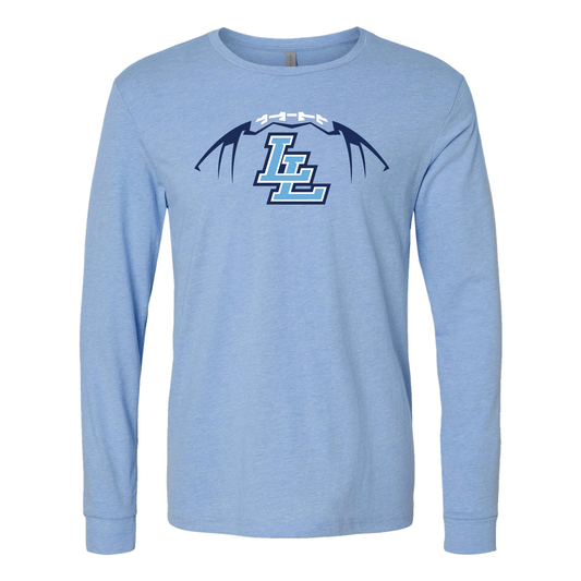 Layton Lancers LL Football Cotton Long Sleeve T-Shirt