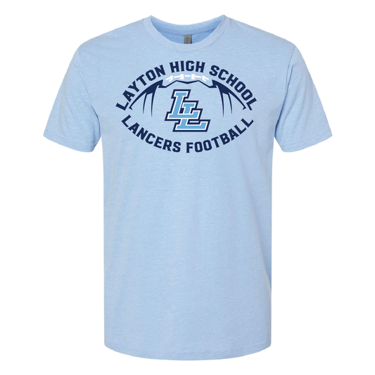 Layton High School Lancers Football CVC Shirt