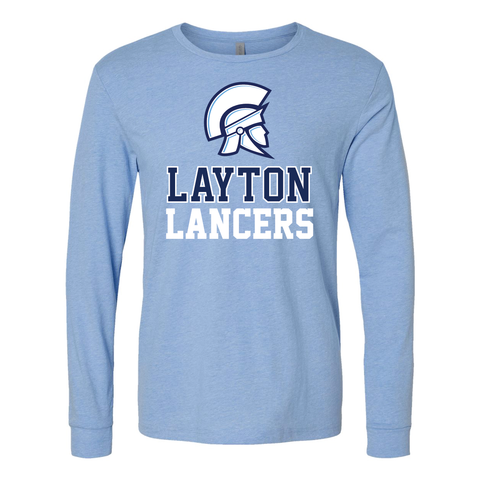 Layton Lancers Stacked Cotton Long Sleeve T-Shirt