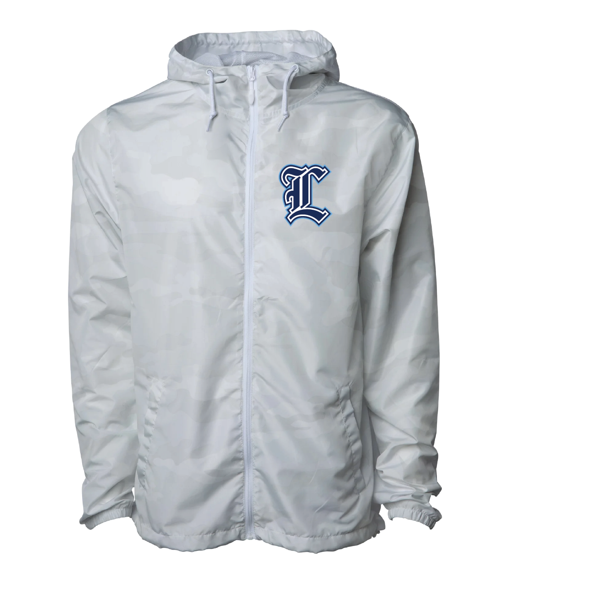 Layton Lancers L Logo Lightweight Windbreaker Full-Zip Jacket