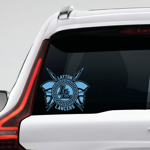 Layton Lancers Shield Decal