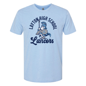 Layton High School Lancers Retro CVC Shirt