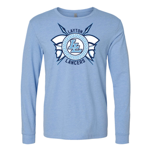 Layton Lancers Shield Cotton Long Sleeve T-Shirt