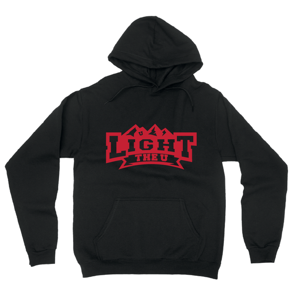 Light the U - Single Color - Embroidered Hoodie