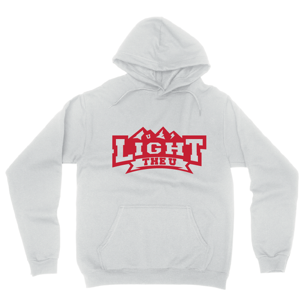 Light the U - Single Color - Embroidered Hoodie