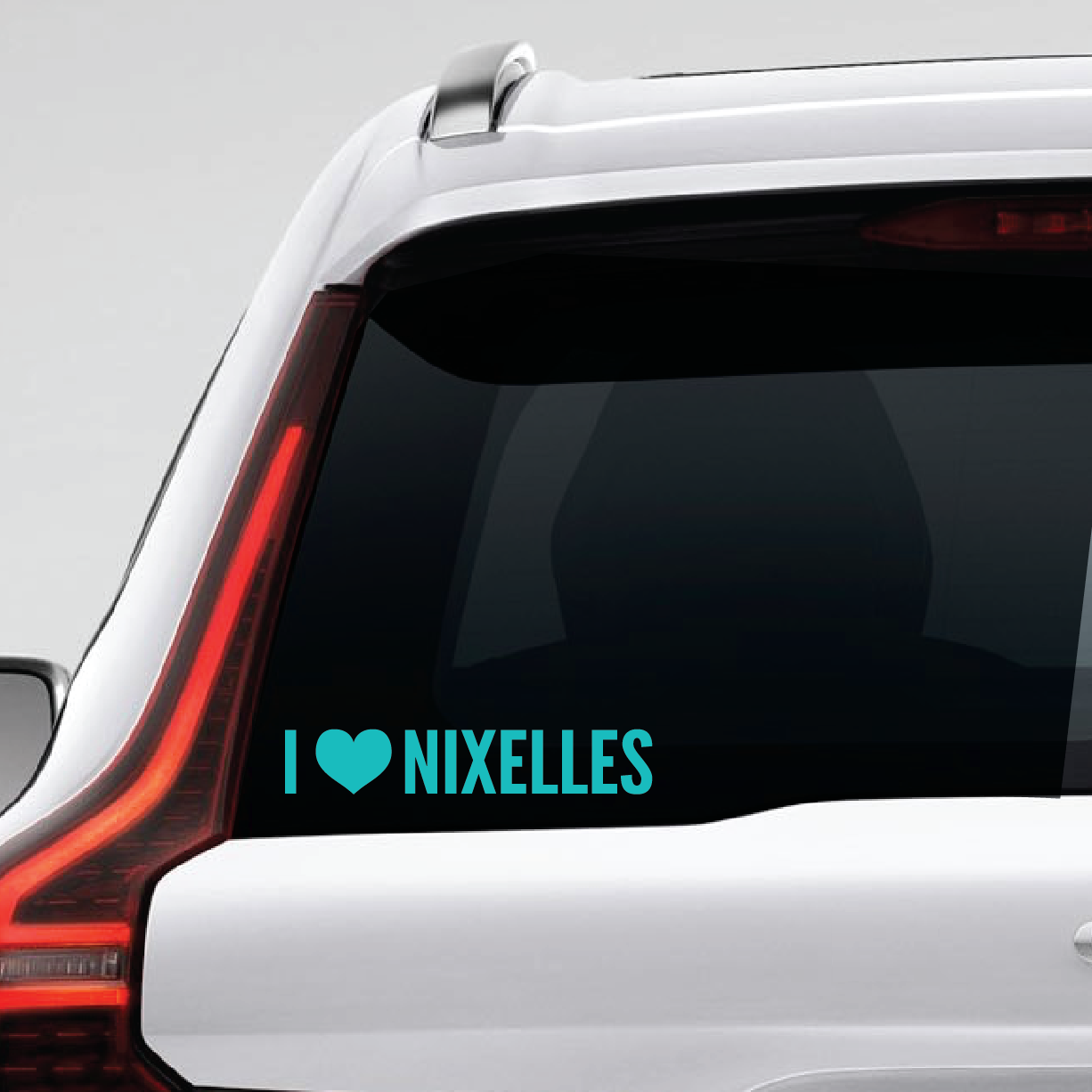 I ♥ Nixelles Decal