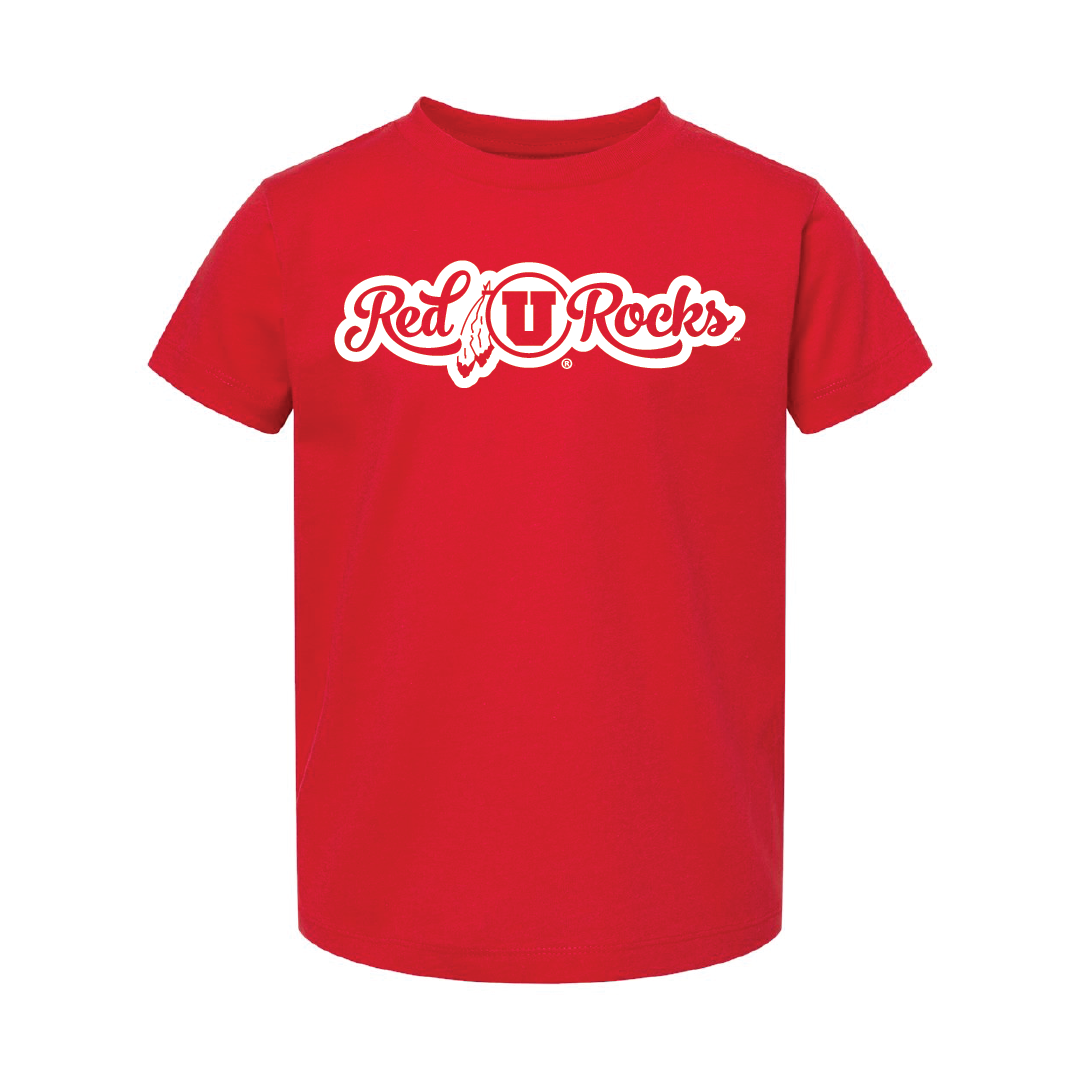 Red Rock Script Toddler Shirt