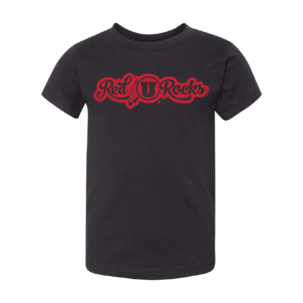 Red Rock Script Toddler Shirt