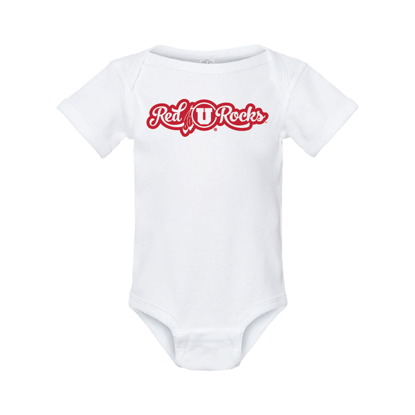 Red Rock Script Onesie