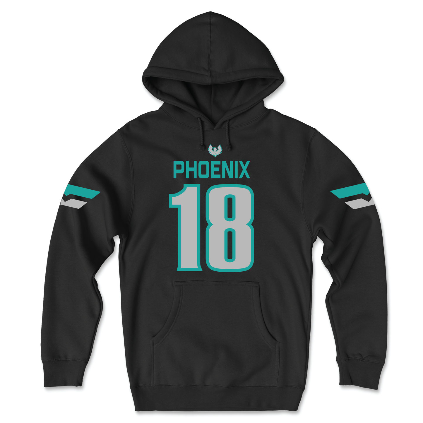 Farmington Phoenix Black Jersey Hoodie