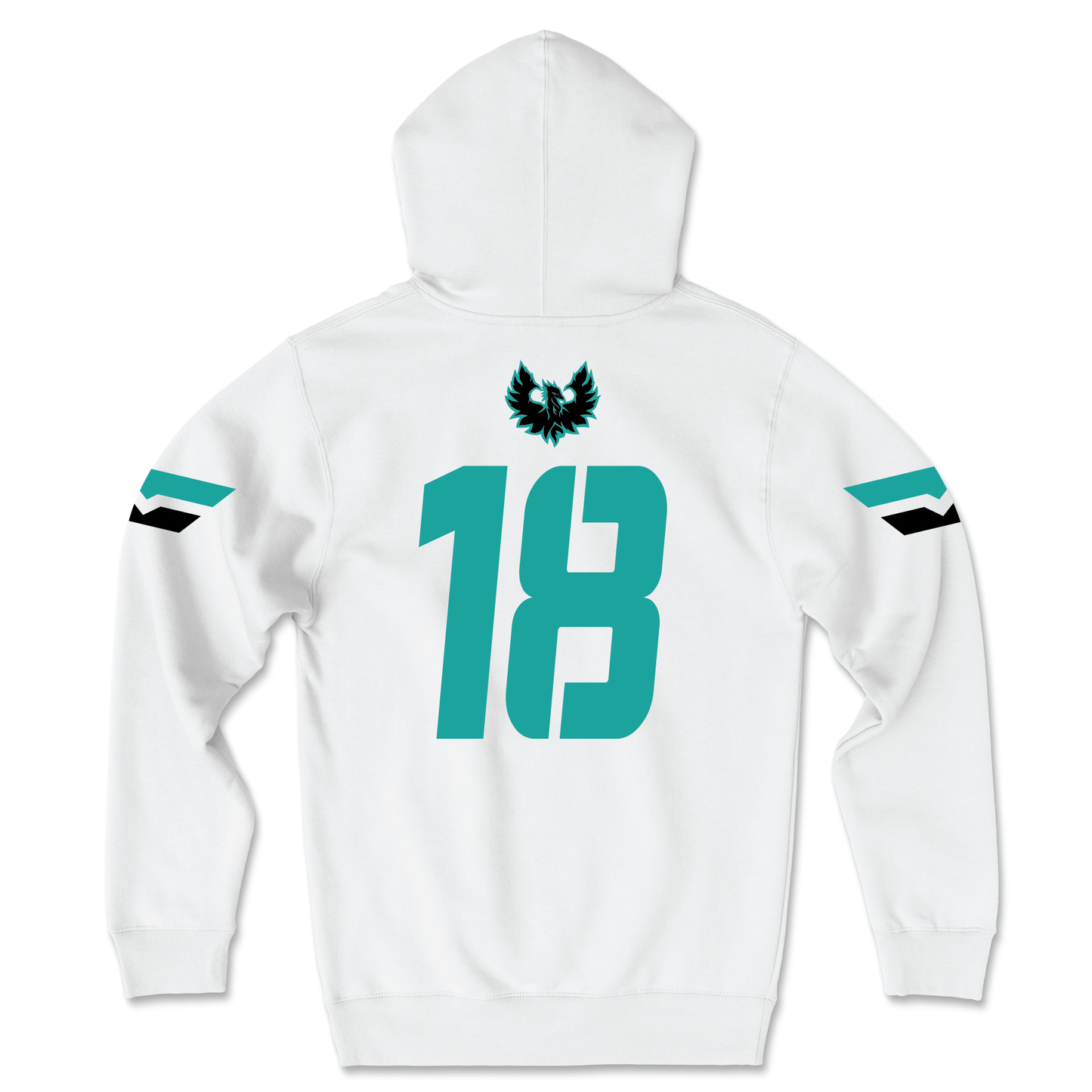 Farmington Phoenix White Jersey Hoodie