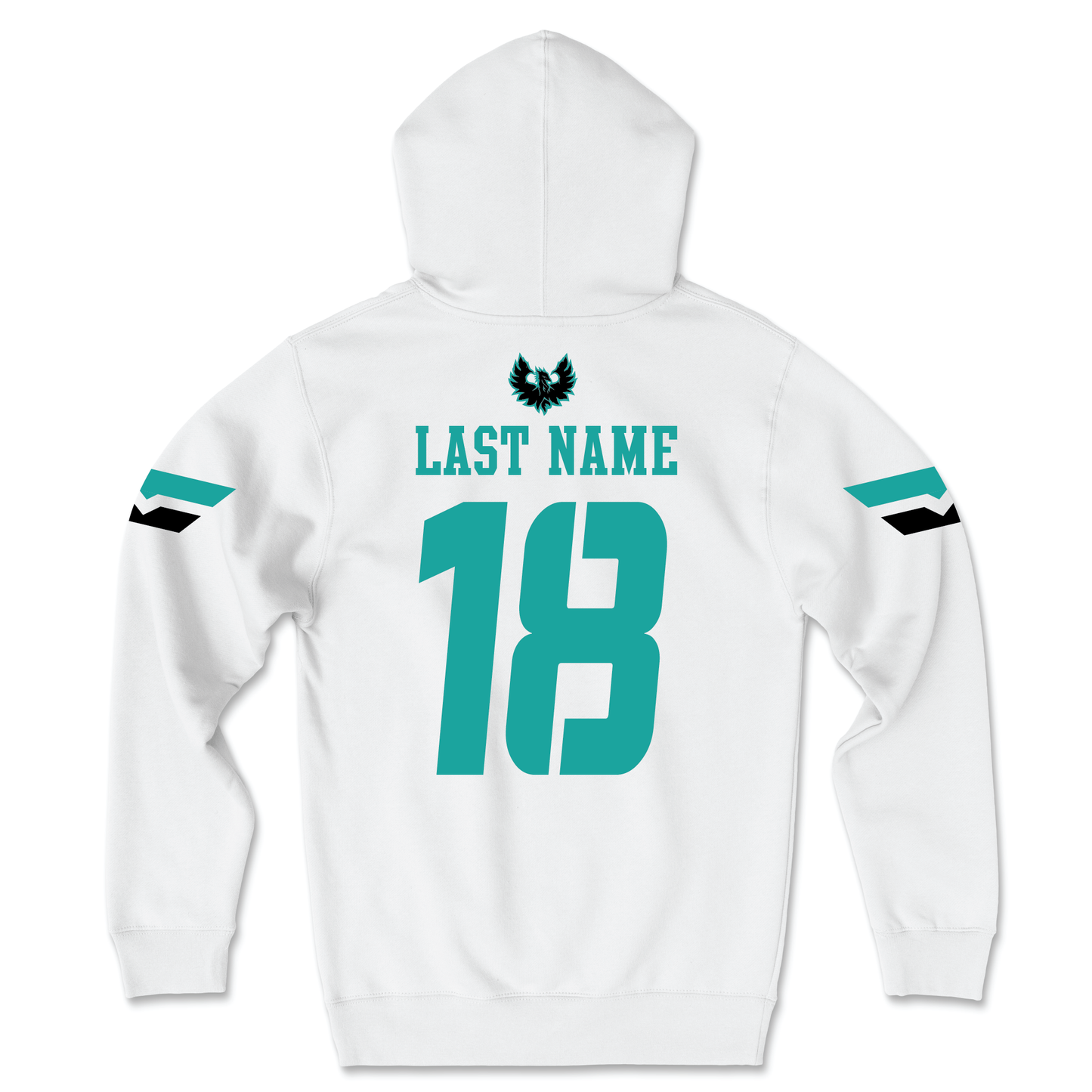 Farmington Phoenix White Jersey Hoodie