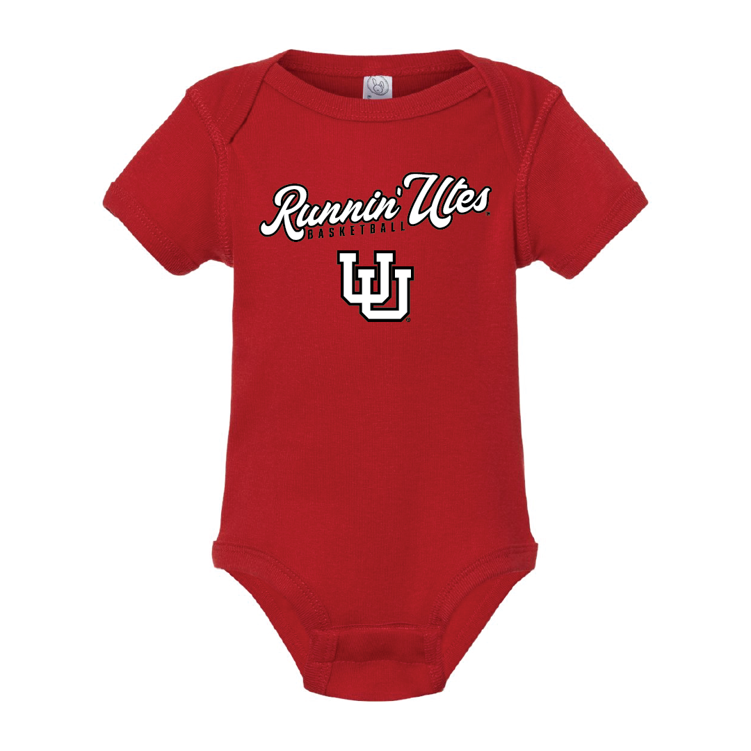 Running Utes Basketball Onesie