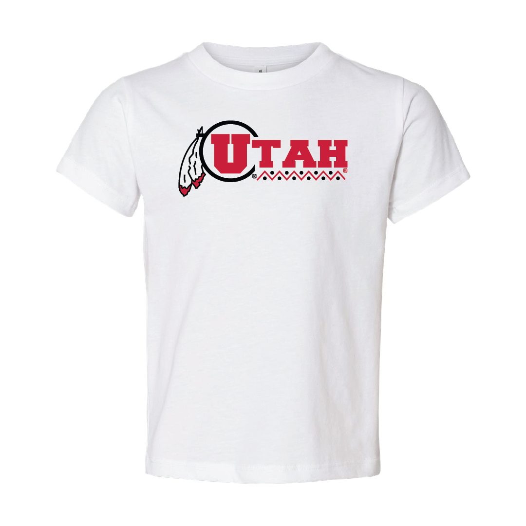 Utah Basketball Throwback Toddler Shirt