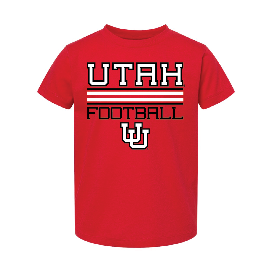 Utah Football w/Interlocking UU Toddler Shirt