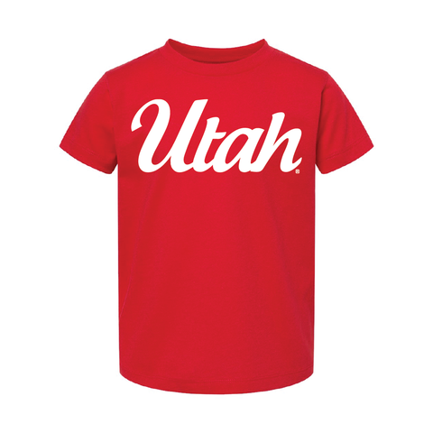 Utah Script Toddler Shirt