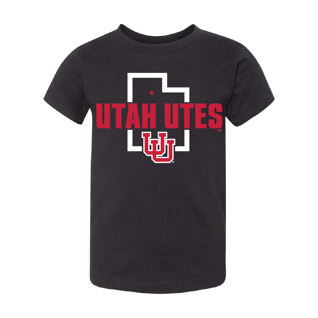 Utah Utes State w/UU Toddler Shirt