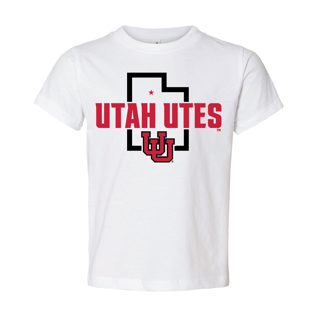 Utah Utes State w/UU Toddler Shirt