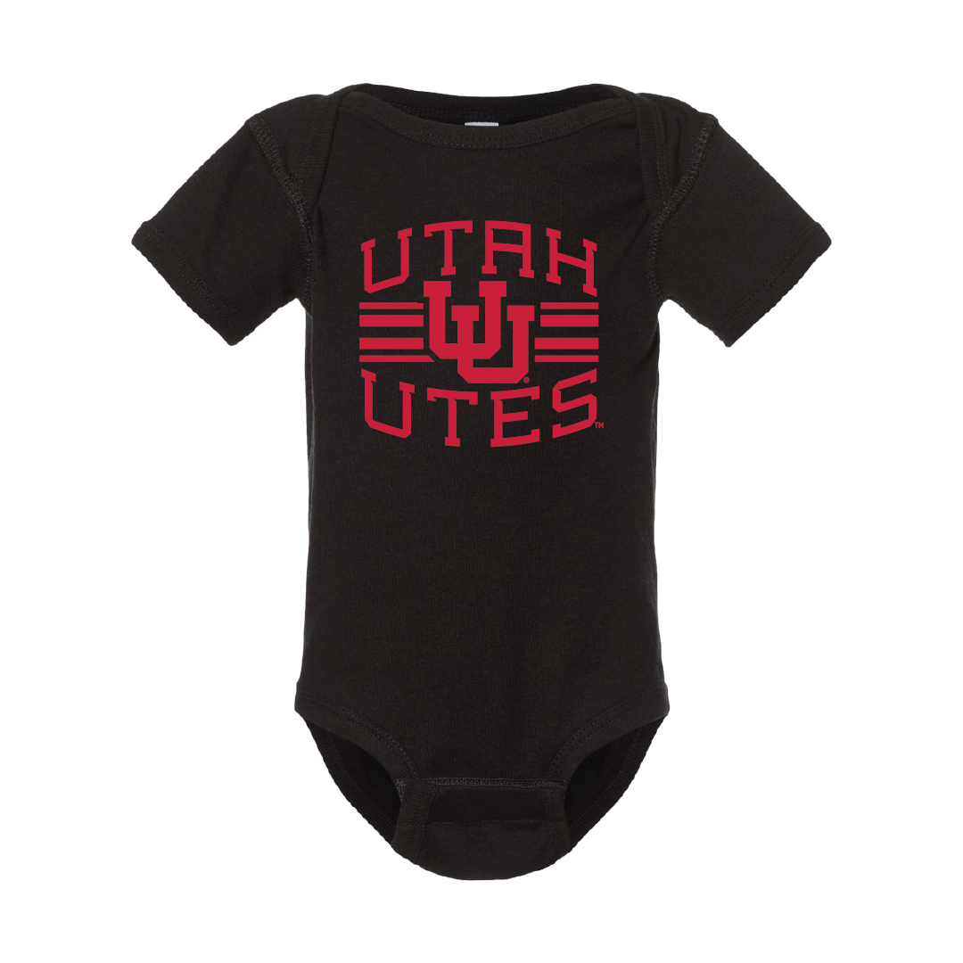 Utah Utes w/Interlocking UU Onesie