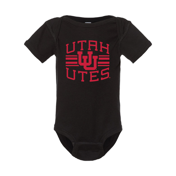 Utah Utes w/Interlocking UU Onesie