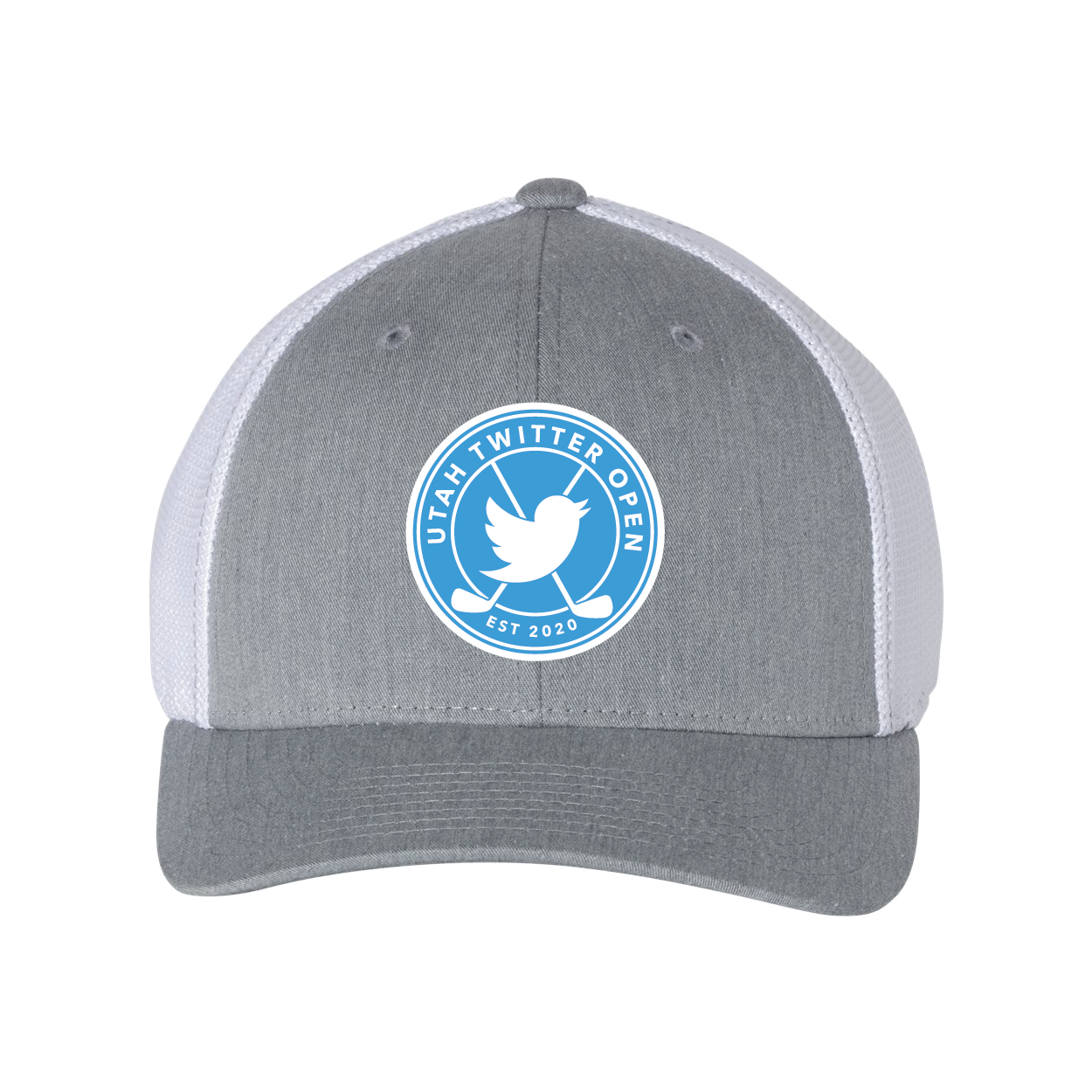 Utah Twitter Open Flex Trucker Cap Sm/Md