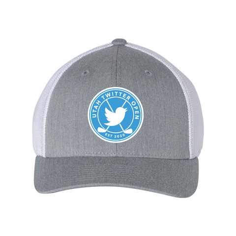 Utah Twitter Open Flex Trucker Cap Sm/Md