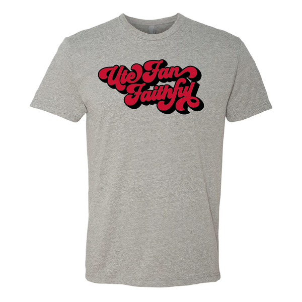 Ute Fan Faithful Retro - Mens T-Shirt