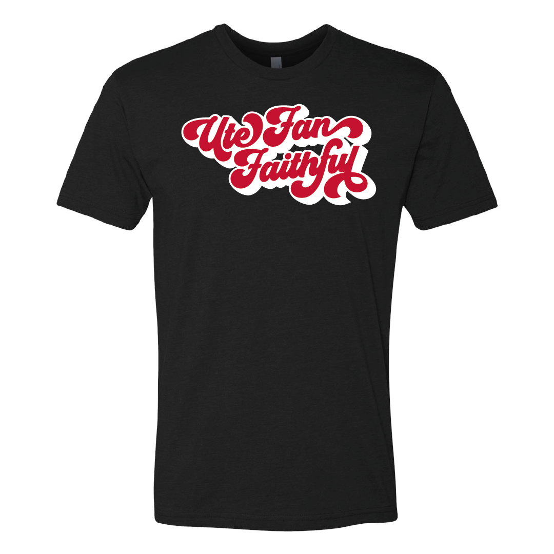 Ute Fan Faithful Retro - Mens T-Shirt