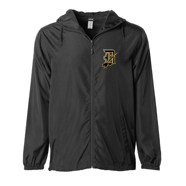 Davis Darts F Logo Lightweight Windbreaker Full-Zip Jacket