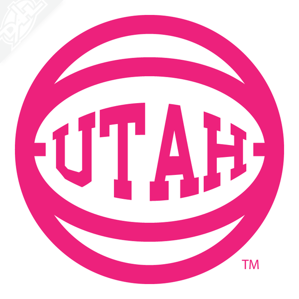 Retro Utah Basketball Vinyl Decal