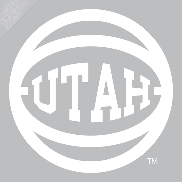 Retro Utah Basketball Vinyl Decal