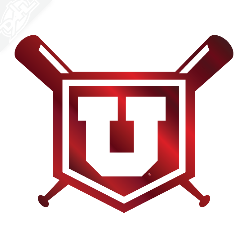 Plate Block U Baseball Vinyl Decal