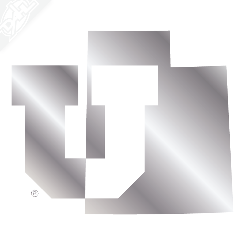 State - Block U Vinyl Decal