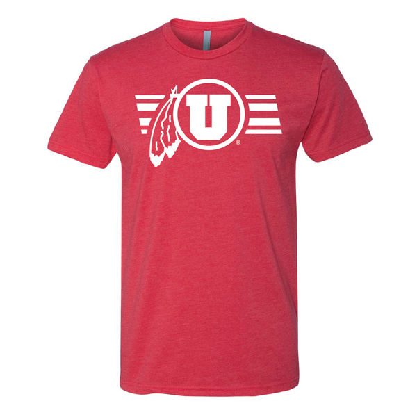 Circle and Feather - Utah Stripe - Single Color Youth T-shirt