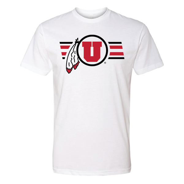 Circle and Feather W/Utah Stripe Youth T-shirt