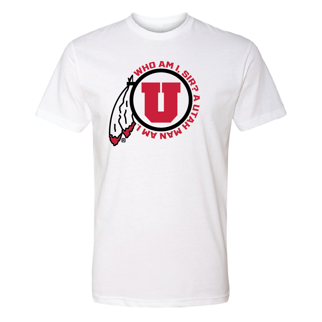 Circle and Feather Utah Man Mens T-Shirt