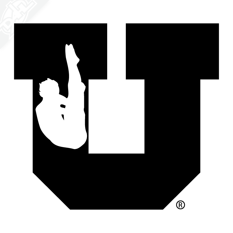 Diving - Block U Vinyl Decal