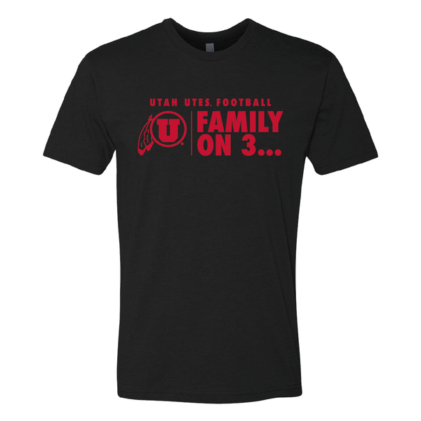 Family on 3 - Circle and Feather Youth T-shirt